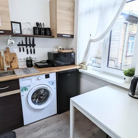 Caka Non-Smoking Apt And Free Parking Рига Екстериор снимка